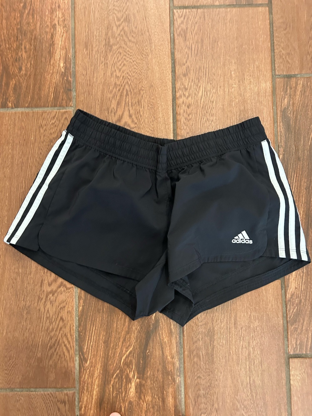 Adidas size M black shorts